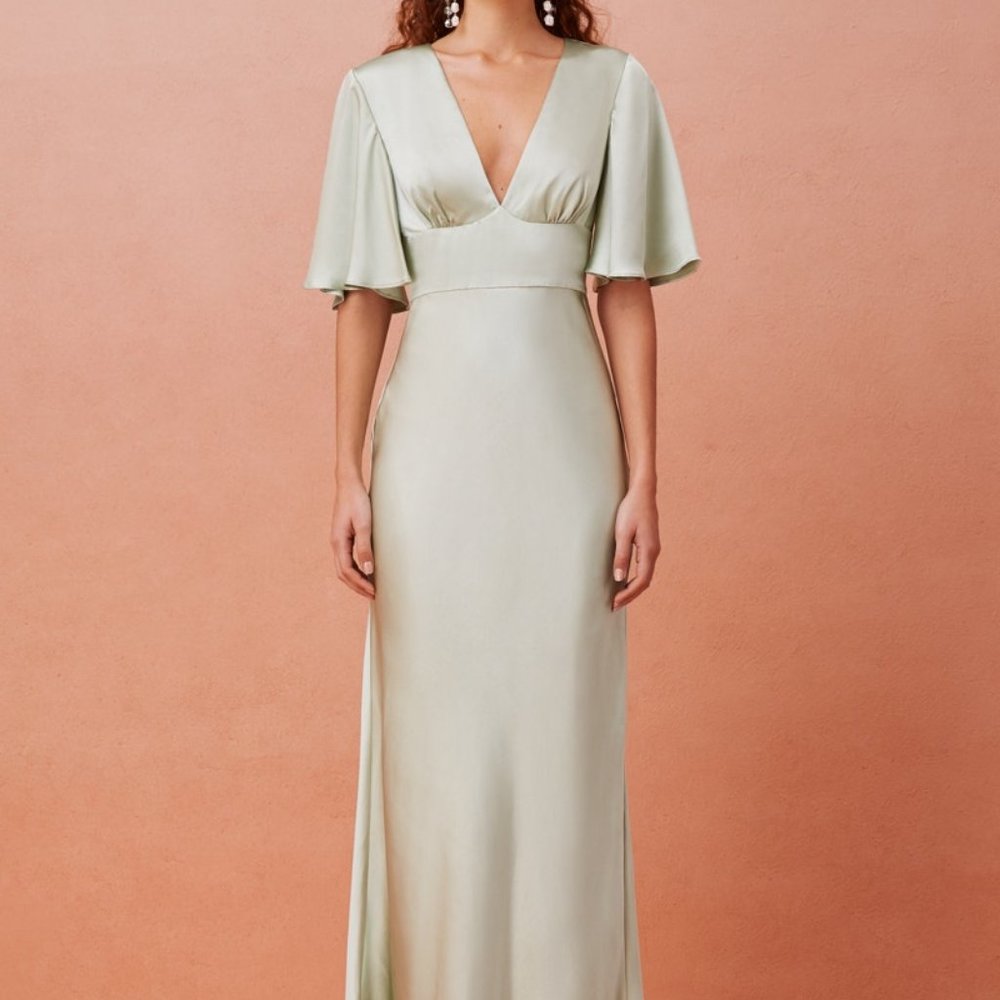 NWT Keepsake Ultraviolet Gown Jade M